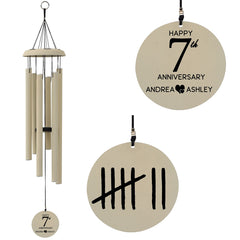 Personalised Anniversary Wind Chime WCP18