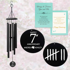 Personalized Anniversary Wind Chime WCP18