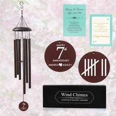 Personalized Anniversary Wind Chime WCP18