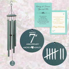 Personalized Anniversary Wind Chime WCP18