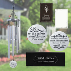 Personalized Memorial Wind Chime WCP06