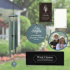 Personalized Memorial Wind Chimes WCP31