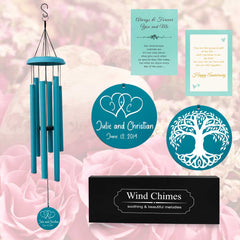Campanas de viento personalizadas para parejas WCP11 