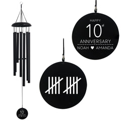 Personalized Anniversary Wind Chimes WCP34