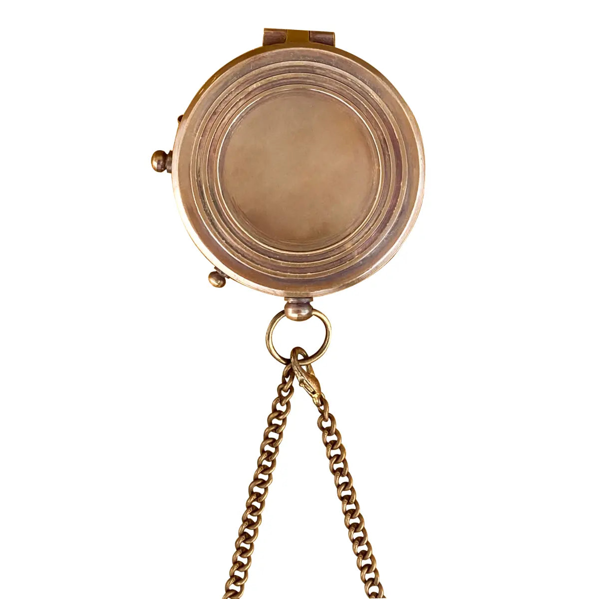 Flat Brass Compass For Gifts FBC108