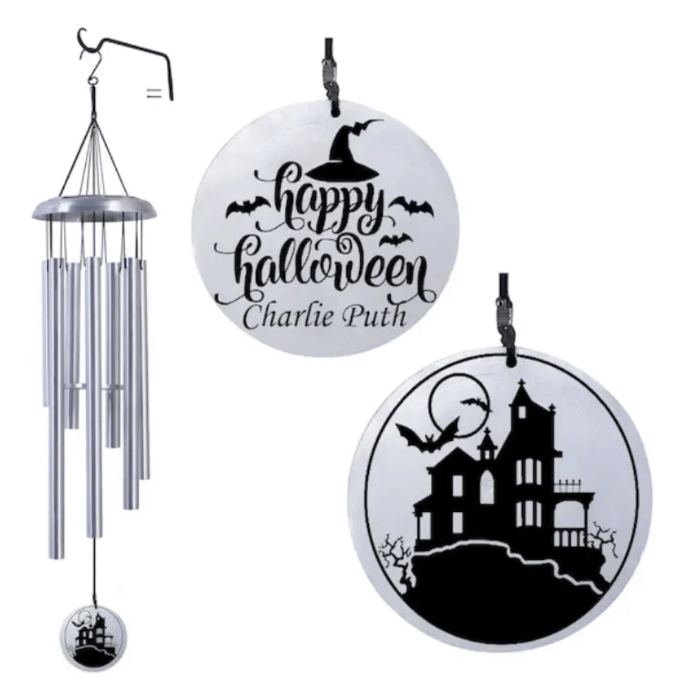 Personalized Halloween Wind Chime HWC012