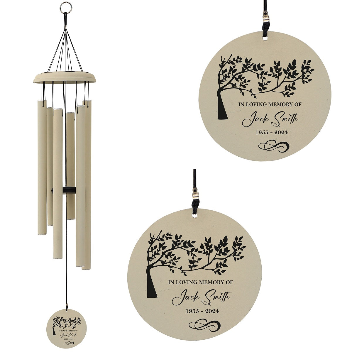 Personalized Memorial Wind Chime MWC124