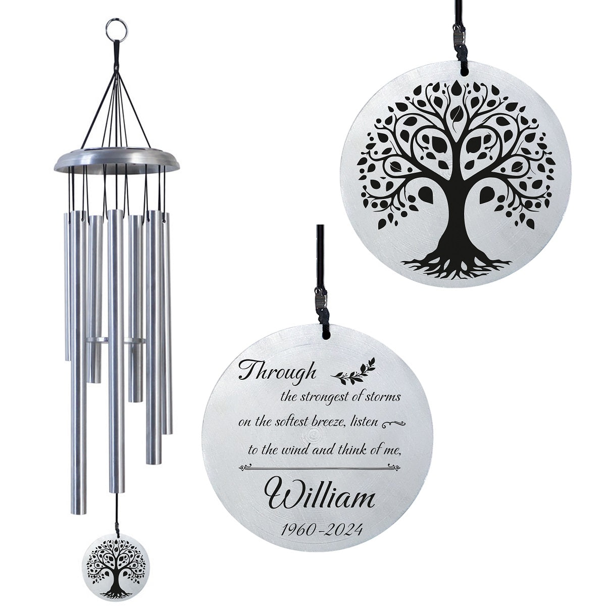 Personalized Memorial Wind Chime MWC127