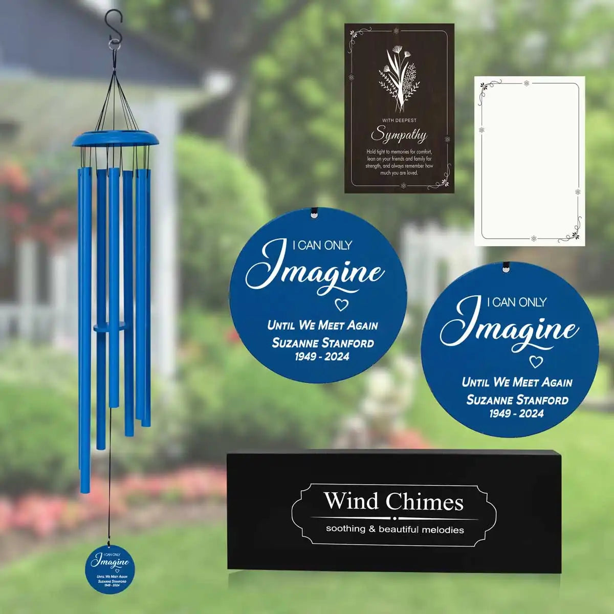 Personalized Memorial Wind Chime MWC133