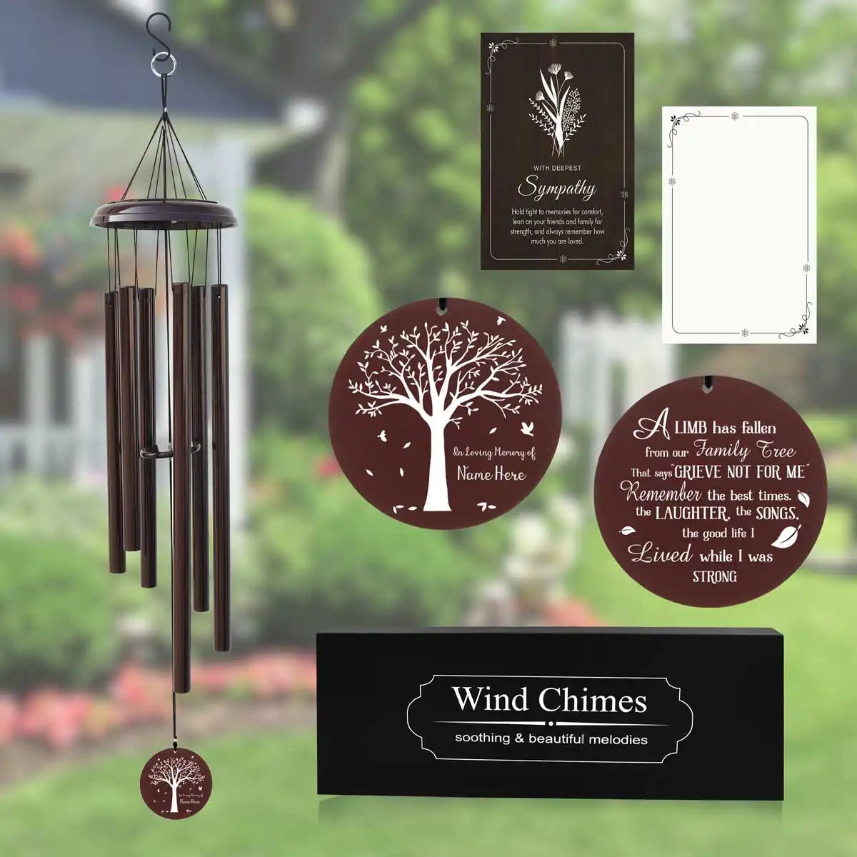 Personalized Memorial Wind Chime