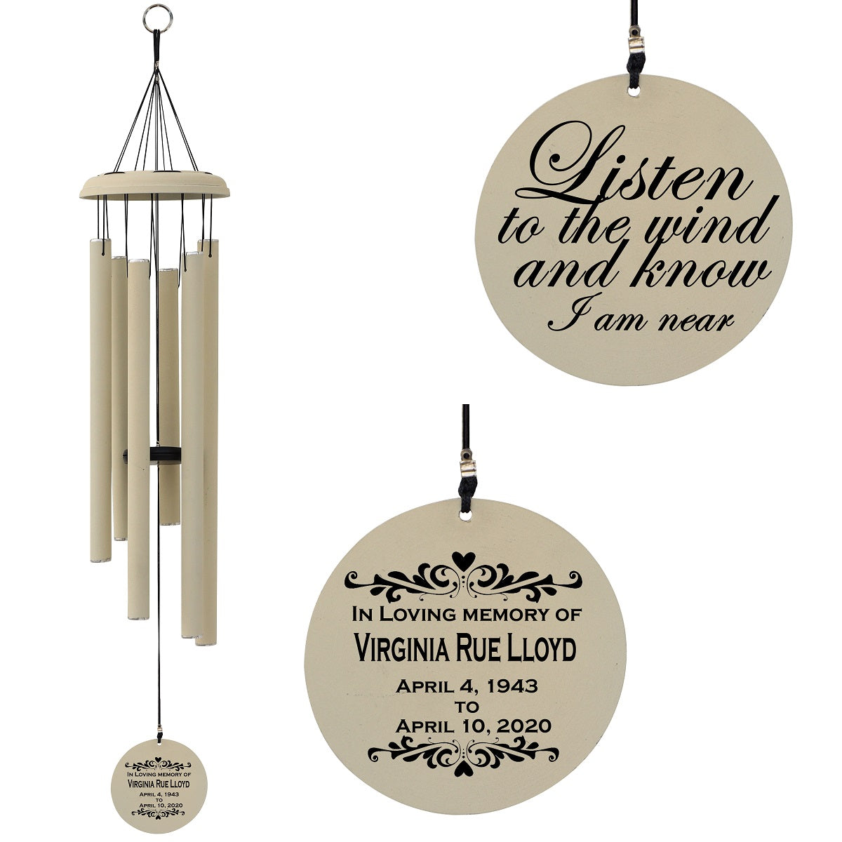 Personalized Memorial Wind Chime MWC98