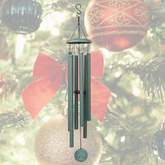 Personalized Christmas Wind Chime Gift for Mom Dad CWC64