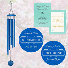 Personalized Wind Chime for Couples WCP07