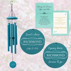Personalized Wind Chime for Couples WCP07