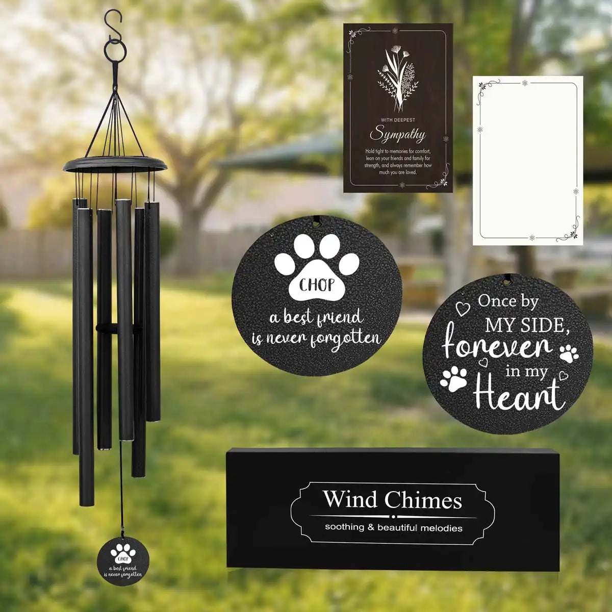 Personalized Pet Memorial Wind Chimes