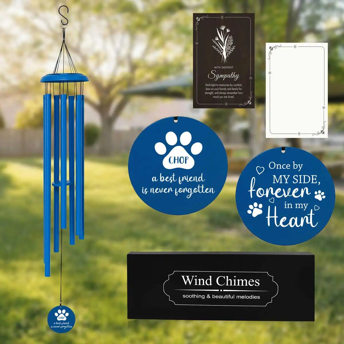 Personalized Pet Memorial Wind Chimes