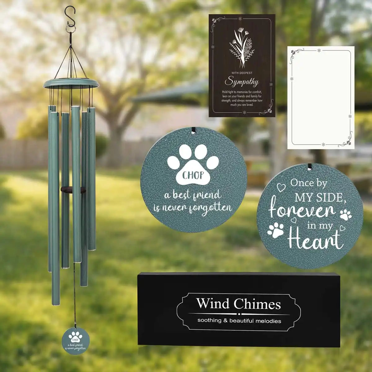 Personalized Pet Memorial Wind Chimes