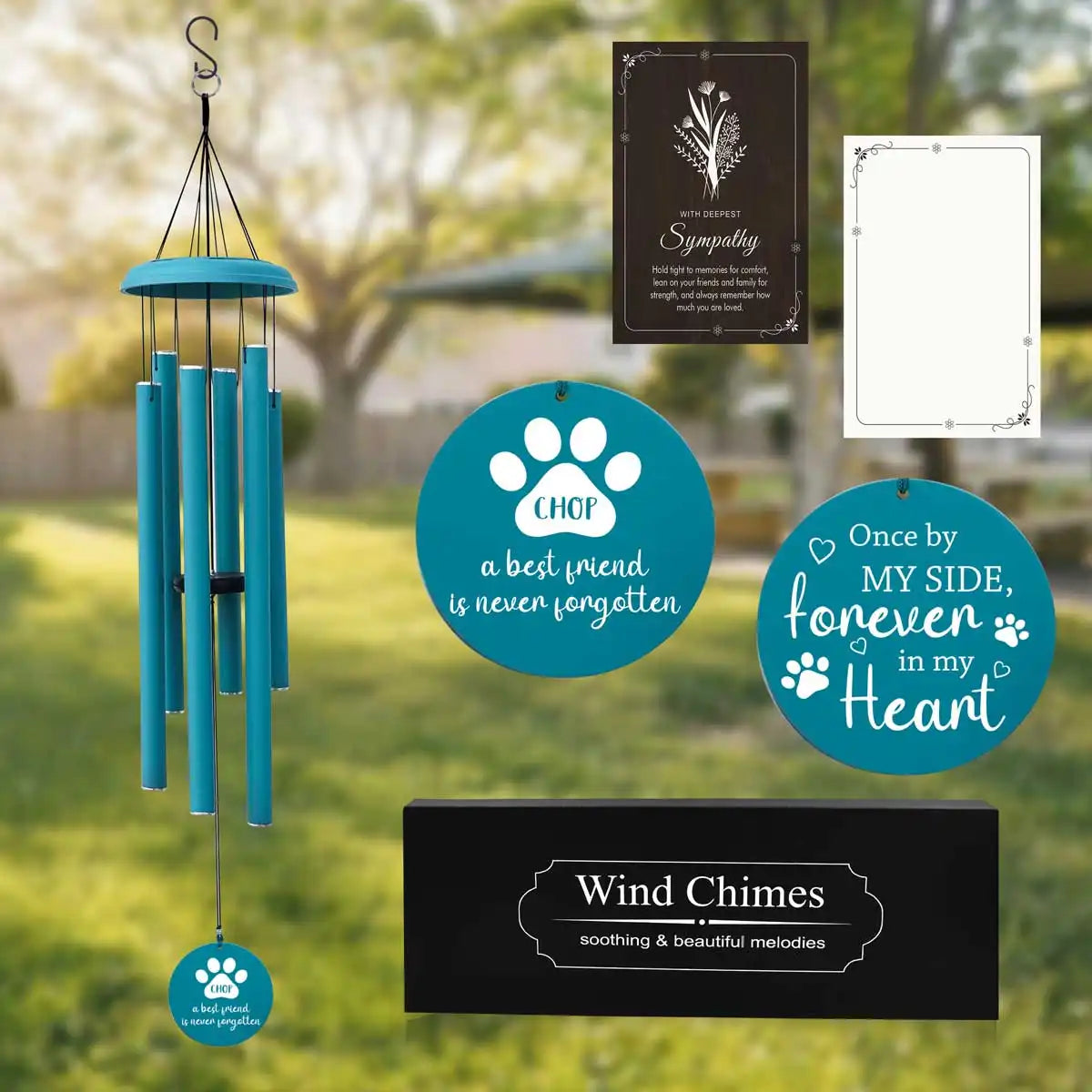 Personalized Pet Memorial Wind Chimes