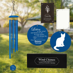 Campana de viento conmemorativa para mascotas PMWC018