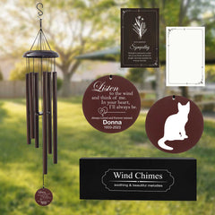 Carillon éolien commémoratif pour animaux de compagnie PMWC018