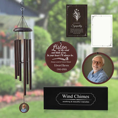 Photo Memorial Wind Chimes PMWC30