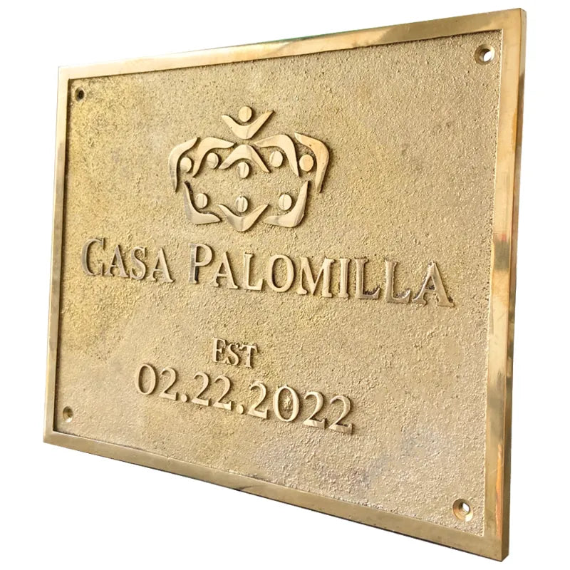 Premium brass plaques, precision engraved. High-quality materials and expert craftsmanship for awards, memorials, and more.