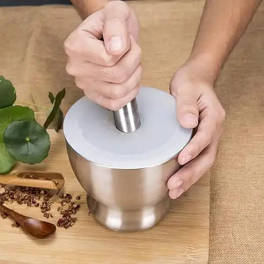 Stainless Steel Mortar and Pestle