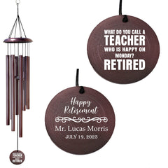 Teacher Retirement Wind Chimes RWC52
