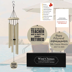 Teacher Retirement Wind Chimes RWC52
