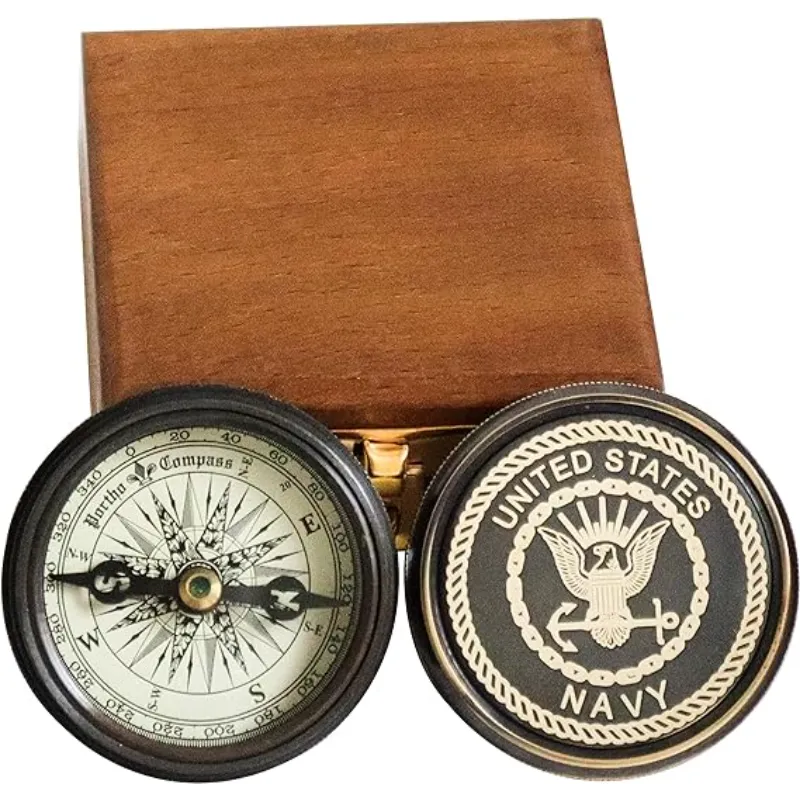 US Navy Brass Compass NBC97