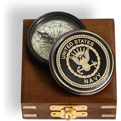 US Navy Brass Compass NBC97