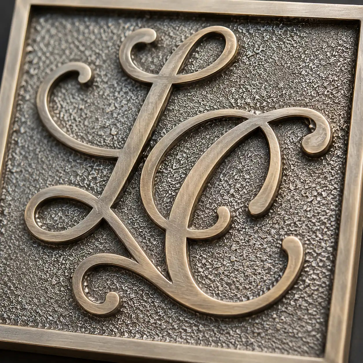 Custom engraved brass and bronze plaques for outdoor and indoor signage