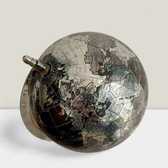 classic heritage world globe for office