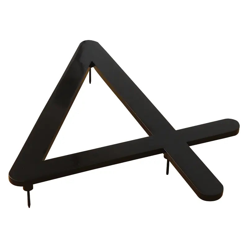 engraved brass door number plate