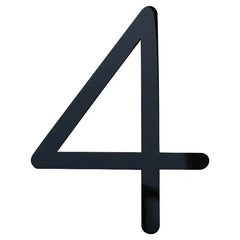 brass address number plaque