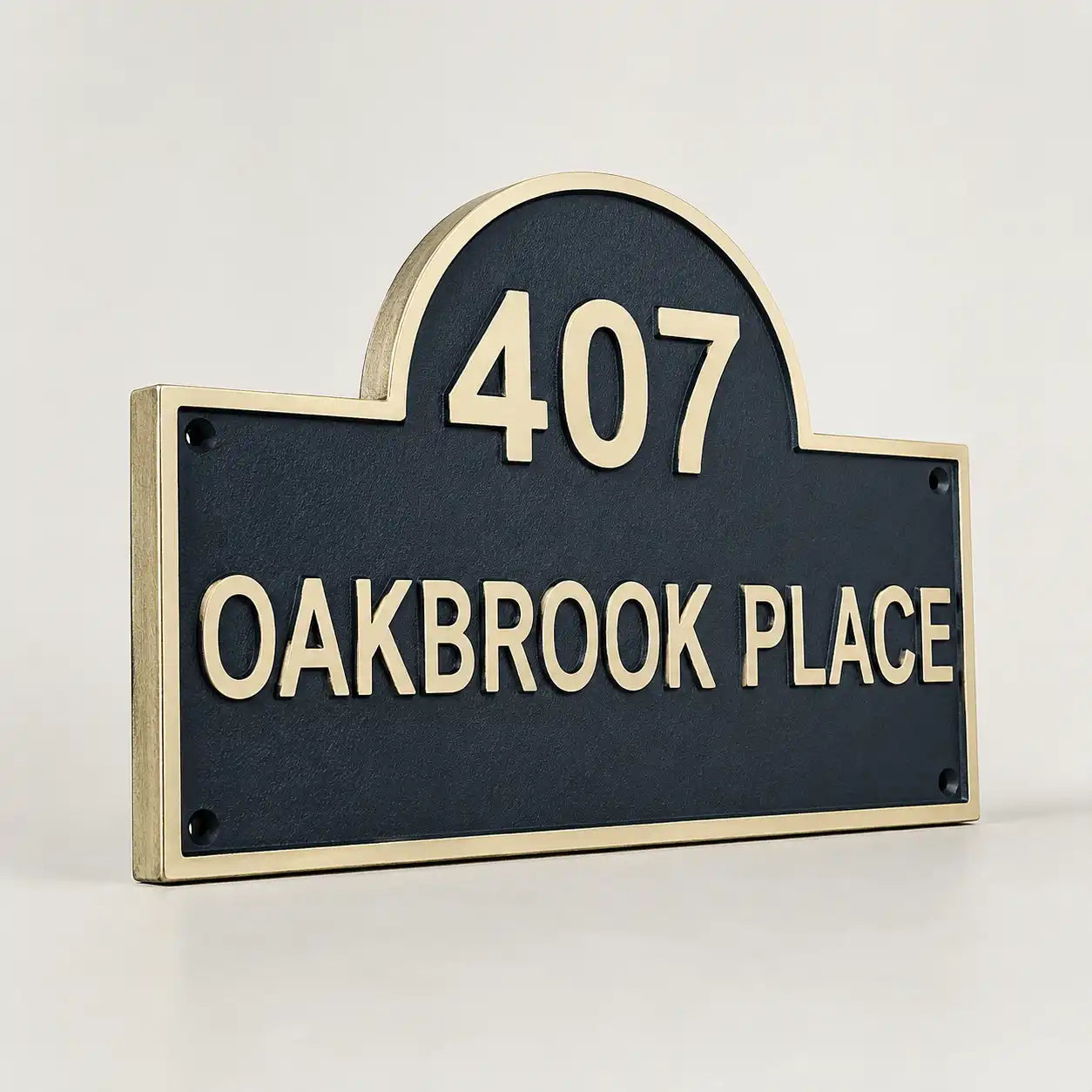 Premium custom house number signs for homes and businesses