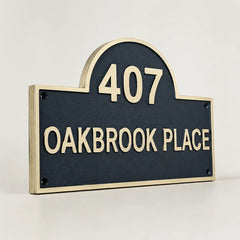 Premium custom house number signs for homes and businesses