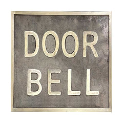 Brass Doorbell Plaque