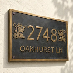 Placa conmemorativa de latón MBP73