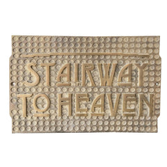 engraved brass name plate personalized