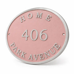 Handcrafted solid brass material for personalized plaques