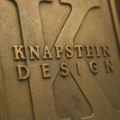 Engraved brass display plaque personalized with your custom text