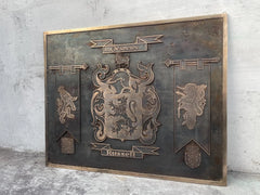 Plaque de plaque en laiton départementale DBP141