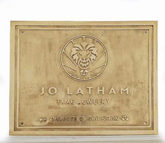 Brass Name Plate with Engraving