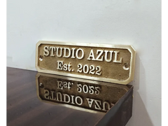 Customized Cast Brass Door Signs Plaques CCBDSP24