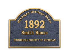 historical property marker plaque