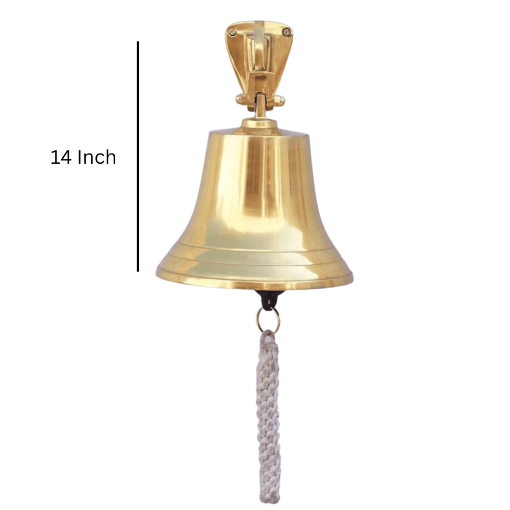 decorative brass ship bell 14 inch