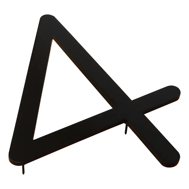 solid brass door number engraving