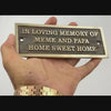 Brass Name Plaques Custom Plaques 