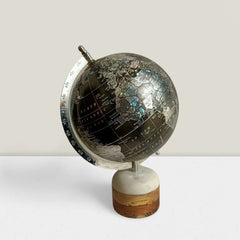 antique globe heritage-style world decor